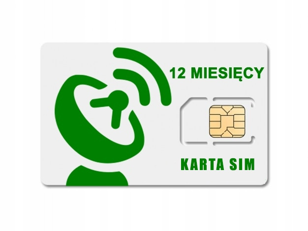Usługa konfiguracji lokalizatora GPS z aktywną kartą SIM na 12 miesięcy